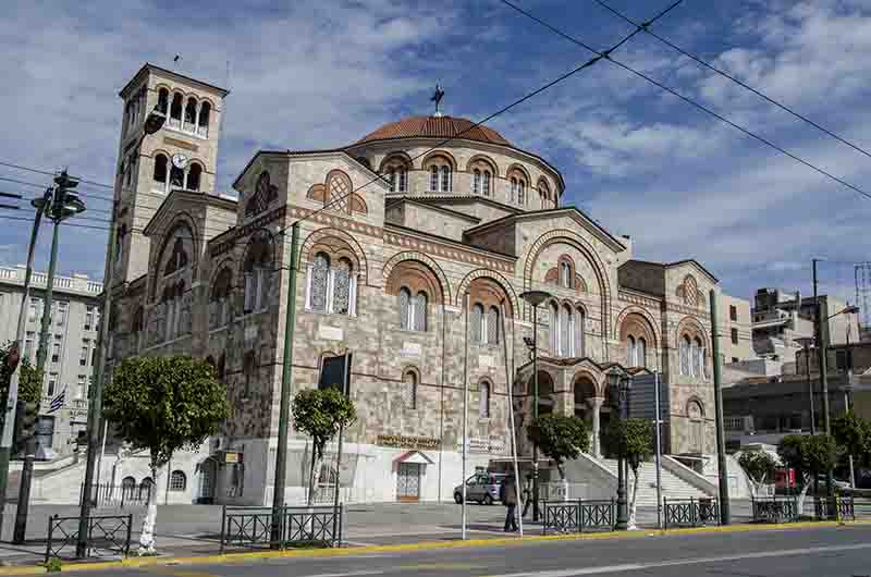 201 - Grecia - Atenas - El Pireo - iglesia de Agia Triada